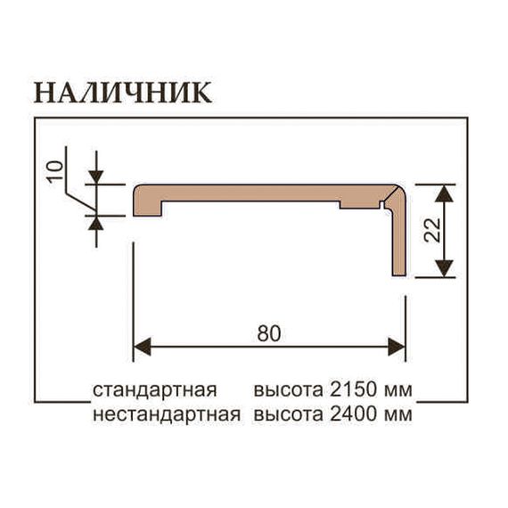 Схема наличника Uberture серия Tamburat