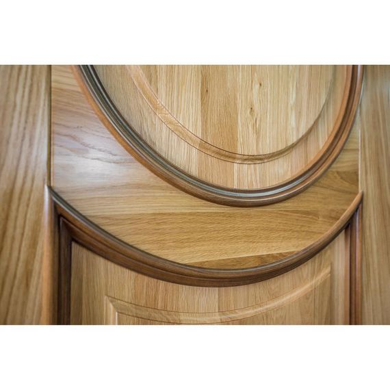 Межкомнатная дверь массив дуба Лацио Амбиенте натуральный дуб глухая