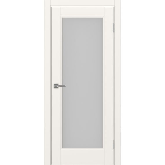 Межкомнатная дверь экошпон Турин Neo 501.2 бежевый со стеклом