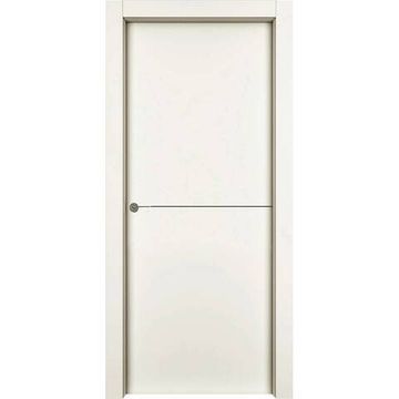 Межкомнатная дверь эмаль 1001 M1 RAL 9001 глухая