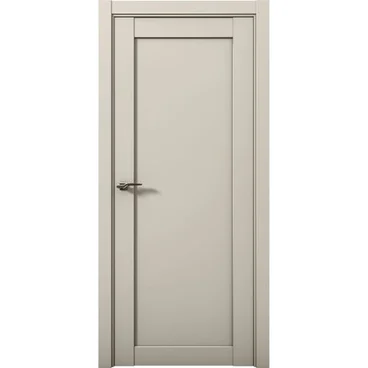 Межкомнатная дверь экошпон Кобальт 20 силк грей глухая