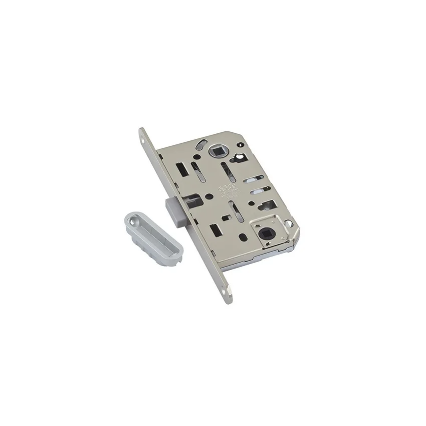 Защёлка магнитная AGB Mediana Polaris for Profil Doors 190 мм с ответной планкой хром матовый