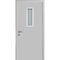 Дверь противопожарная деревянная CPL EI30 светло-серый RAL 7035 со стеклом