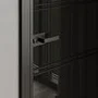 Алюминиевая межкомнатная дверь 1AХ вайт остеклённая