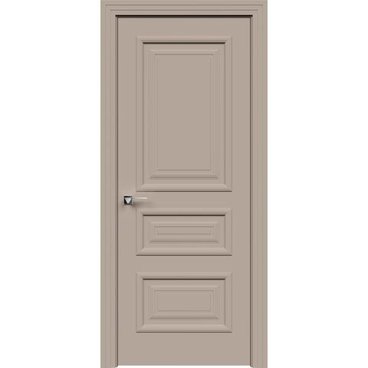 Межкомнатная дверь эмаль Прованс 3 капучино глухая