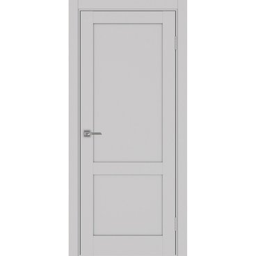 Межкомнатная дверь экошпон Турин 502.11 пепельный глухая