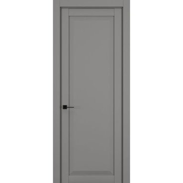 Межкомнатная дверь керамик NC 1 серый глухая