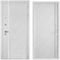 Входная дверь Президент Лайн ПВХ белый матовый панель лайн эмаль