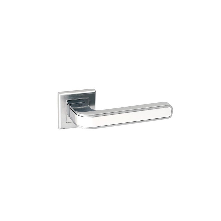 Ручка для межкомнатной двери Adden Bau Pieza Quadro Q360 white chrome