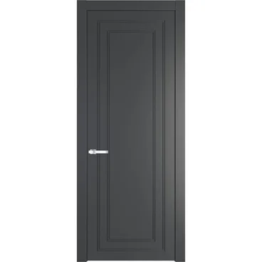 Межкомнатная дверь 26PW графит глухая