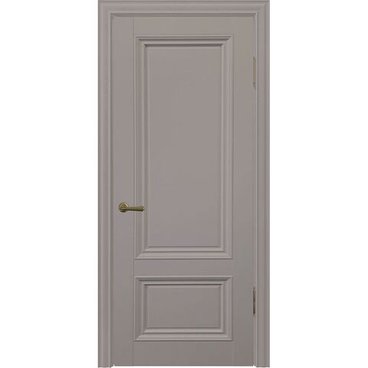 Межкомнатная дверь экошпон Алтай 802 barhat grey глухая