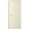 Фото межкомнатная дверь эмаль Геометрия 1 слоновая кость глухая
