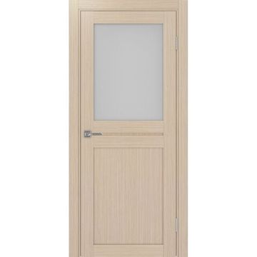 Межкомнатная дверь экошпон Турин 520.211 белёный дуб остеклённая