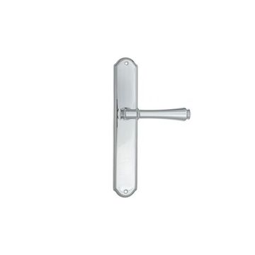 Ручка на планке для межкомнатной двери Callisto PL02 хром полированный