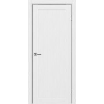 Межкомнатная дверь экошпон Турин 501.1 белый лёд глухая