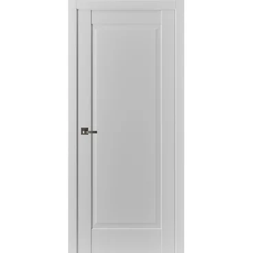 Межкомнатная дверь Porta-1 серая Shellac Grey глухая