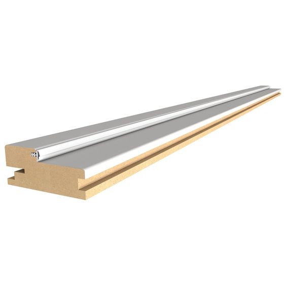 Комплект коробки Компланар с уплотнителем Zadoor 32x75 мм с врезкой под петли Kubica 6360/38