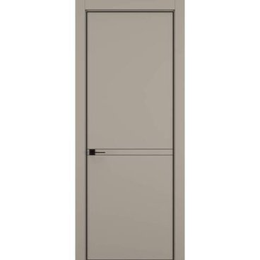 Межкомнатная дверь керамик MN 3 бежевый глухая