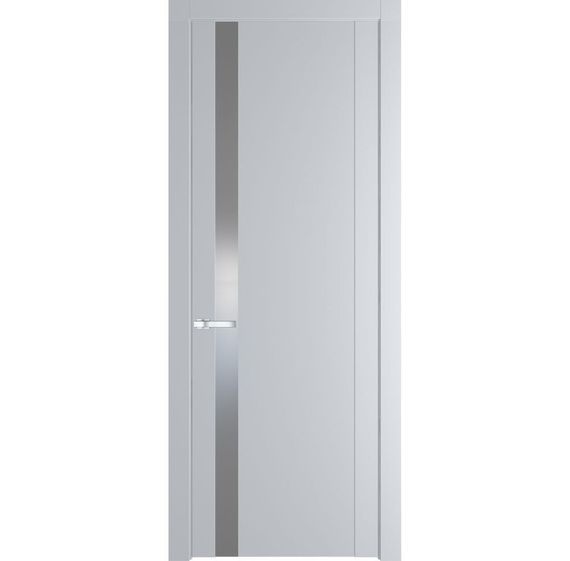 Межкомнатная дверь 1.2P лайт грей остеклённая