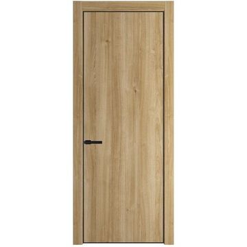 Межкомнатная дверь 1NA дуб карамель глухая