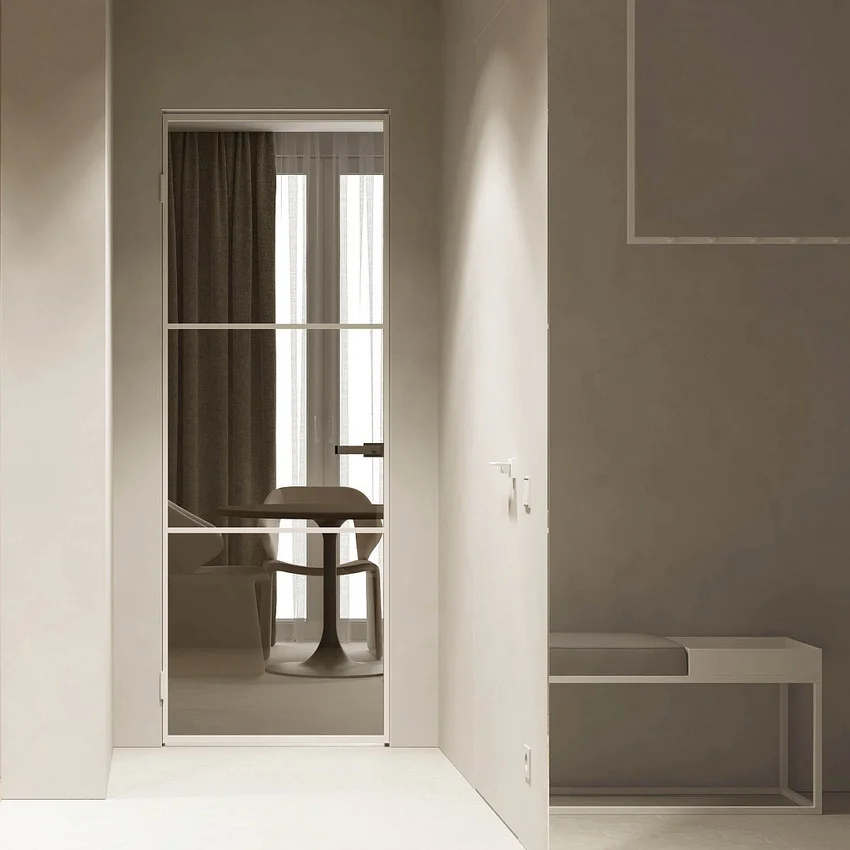 Loft 3 в скрытом алюминиевом коробе с ручкой ISSDOO BD272
