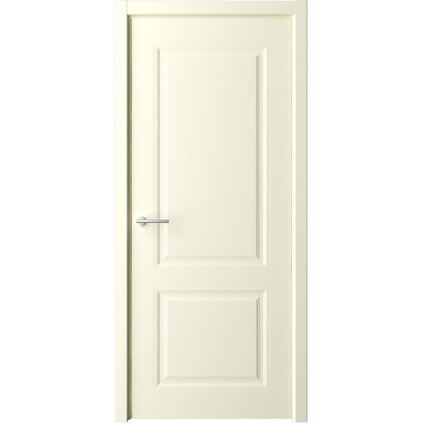 Фото межкомнатная дверь эмаль Albero Стиль 1 слоновая кость глухая