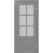 Фото двери Тоскана 641.2221 цвет серый со стеклом