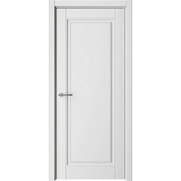 Межкомнатная дверь эмаль Классика 1 белая глухая