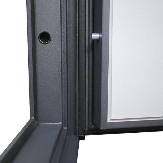 Входная дверь Гермес Неоклассика белая внутри