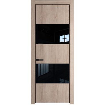 Межкомнатная дверь 22NA дуб сонома остеклённая