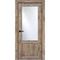 Межкомнатная дверь экошпон Классик 2 дуб болтон остеклённая