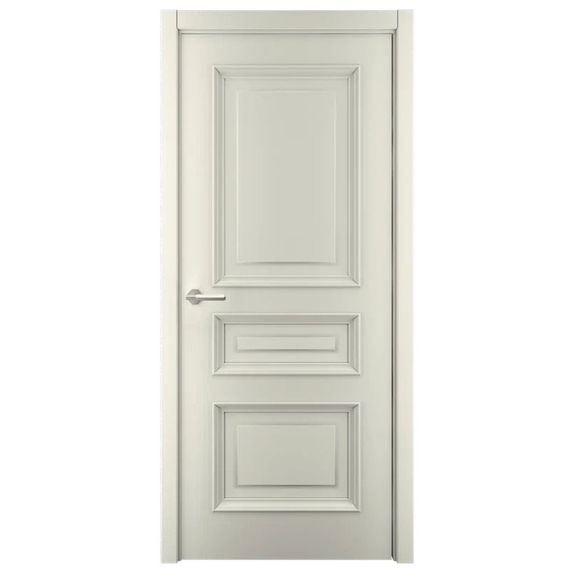 Фото межкомнатной двери эмаль Багет 3 латте глухая