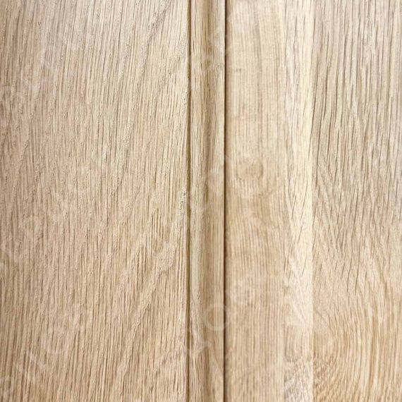 Межкомнатная дверь массив дуба без сучка Дверцов Кастро ПО-15 остеклённая