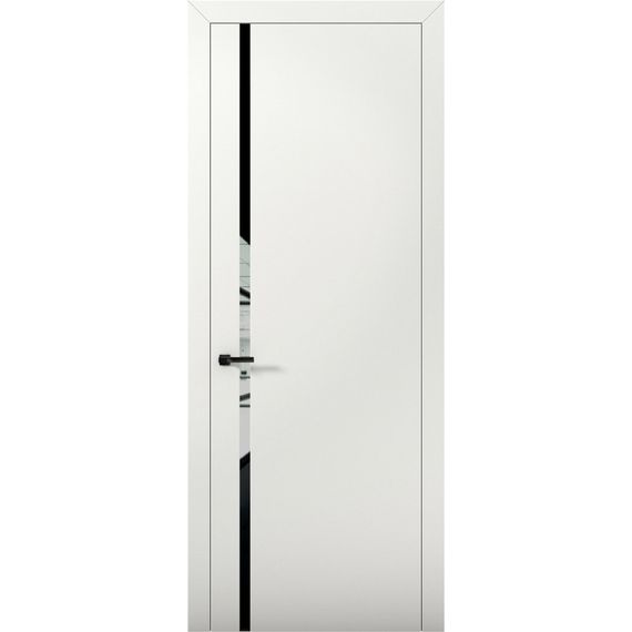 Межкомнатная дверь Палладий 8 милк со стеклом