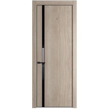 Межкомнатная дверь 21NA дуб сонома остеклённая