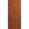 Межкомнатная дверь массив дуба Статус коньяк патина шоколад глухая