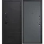 Входная дверь Лабиринт-201 панель гладкая графит