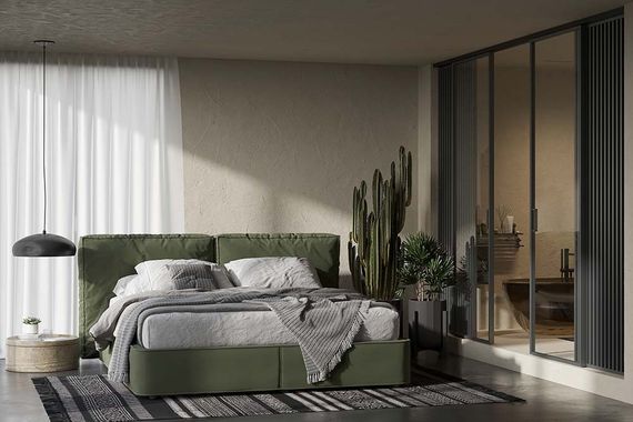 Алюминиевая стеклянная перегородка Классическая 1AG - 11AG серая ночь стекло прозрачное