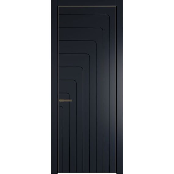 Межкомнатная дверь 10PA нэви блу глухая