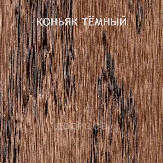 Межкомнатная дверь массив дуба с сучком Дверцов Кастро ПО-10 остеклённая