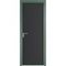Алюминиевая межкомнатная дверь 1AP зелёный воск блэк элегант