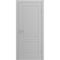 Фото двери Белли светло-серая эмаль глухая