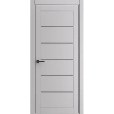 Межкомнатная дверь Porta-220 серая Shellac Grey со стеклом