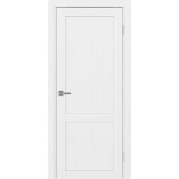 Межкомнатная дверь экошпон Турин 502.11 белый лёд глухая