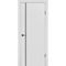 Межкомнатная дверь экошпон ДП-46.11 white silk глухая