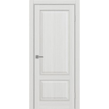Межкомнатная дверь Тоскана багет 640.11 ясень серебристый глухая