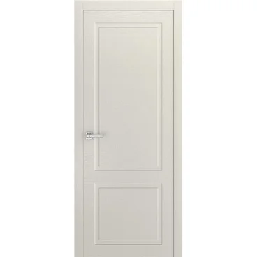 Межкомнатная дверь шпон ID Line-2 бьянко глухая