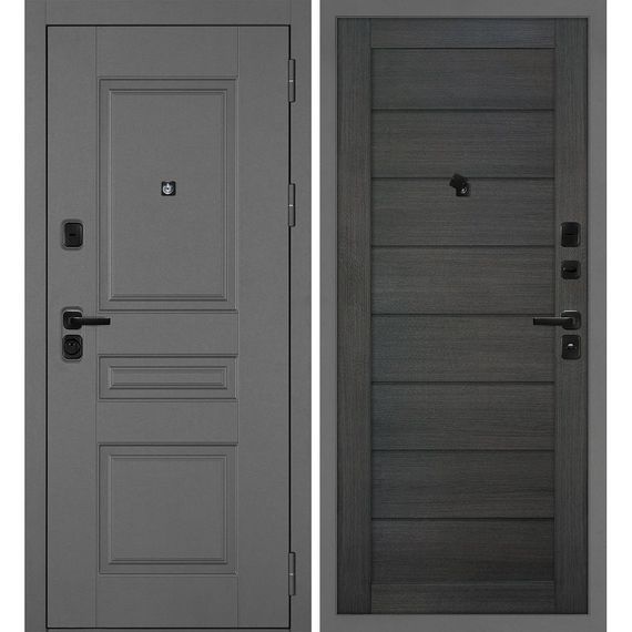 Входная дверь Октава-150 панель сборная грей