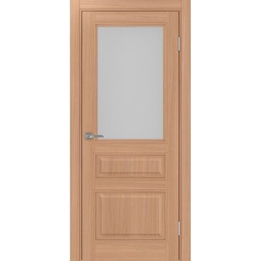 Межкомнатная дверь Тоскана багет 631.211 ясень тёмный со стеклом