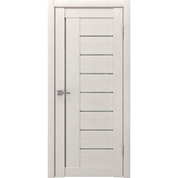 Межкомнатная дверь экошпон Legend ЛУ-17 белёный дуб остеклённая